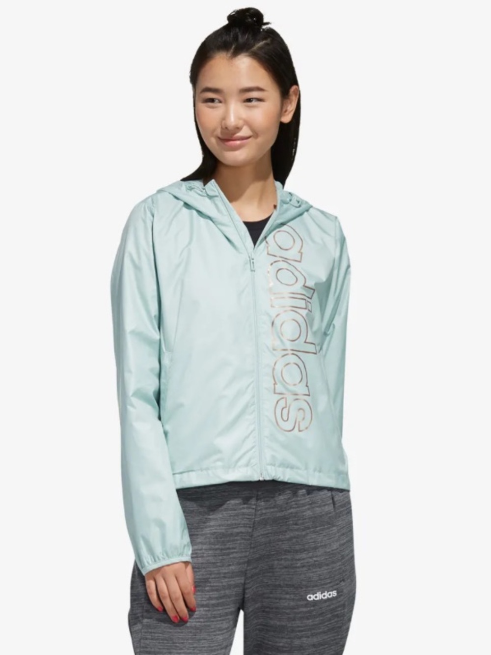 Adidas Cropped Wind Breaker Jacket